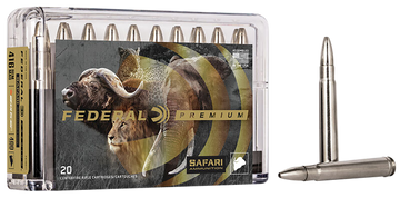 Federal Premium Safari 416 Rem Mag 400gr Trophy Bonded Bear Claw - Box or Case