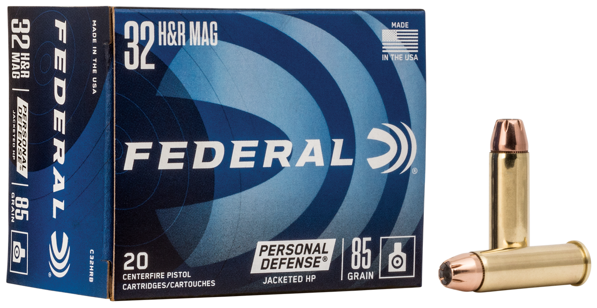 Federal Personal Defense 32 H&R Mag 85gr JHP - Box or Case