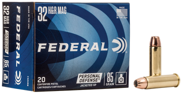 Federal Personal Defense 32 H&R Mag 85gr JHP - Box or Case
