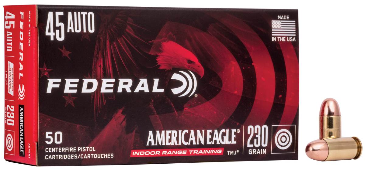Federal American Eagle IRT 45 ACP 230gr TMJ 50rd - Box or Case