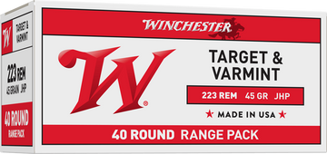 Winchester Ammo USA 223 Rem 45gr JHP 40 Rd - Box or Case
