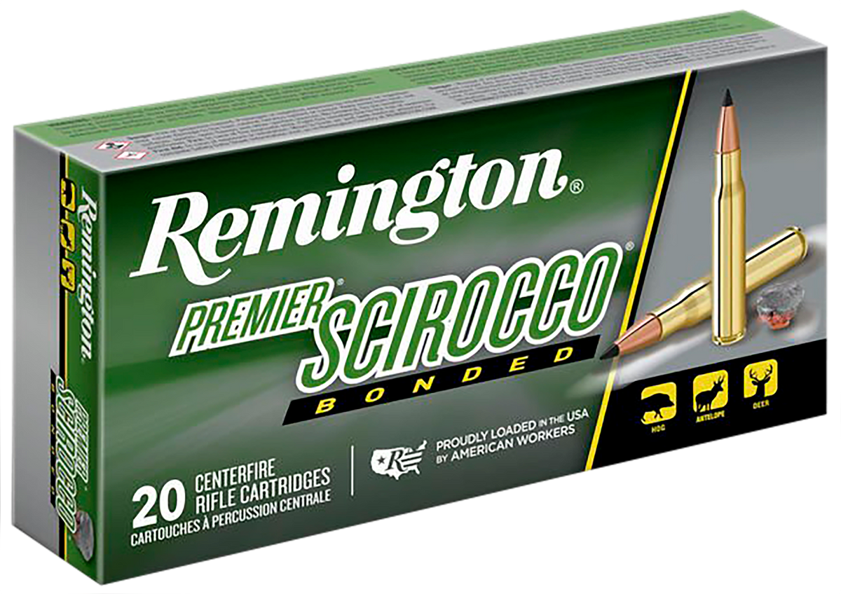 Remington Ammunition Premier Scirocco Bonded 300 Win Mag 180gr Swift Scirocco Bonded - Box or Case