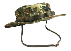 TEESAR® FLECKTARN CAMO TRILAM. BOONIE HAT NEW - MEDIUM