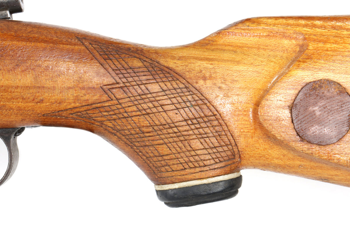 M48 8mm Mauser Bolt Action Rifle Sporterized - Overall Surplus Good Condition (43)