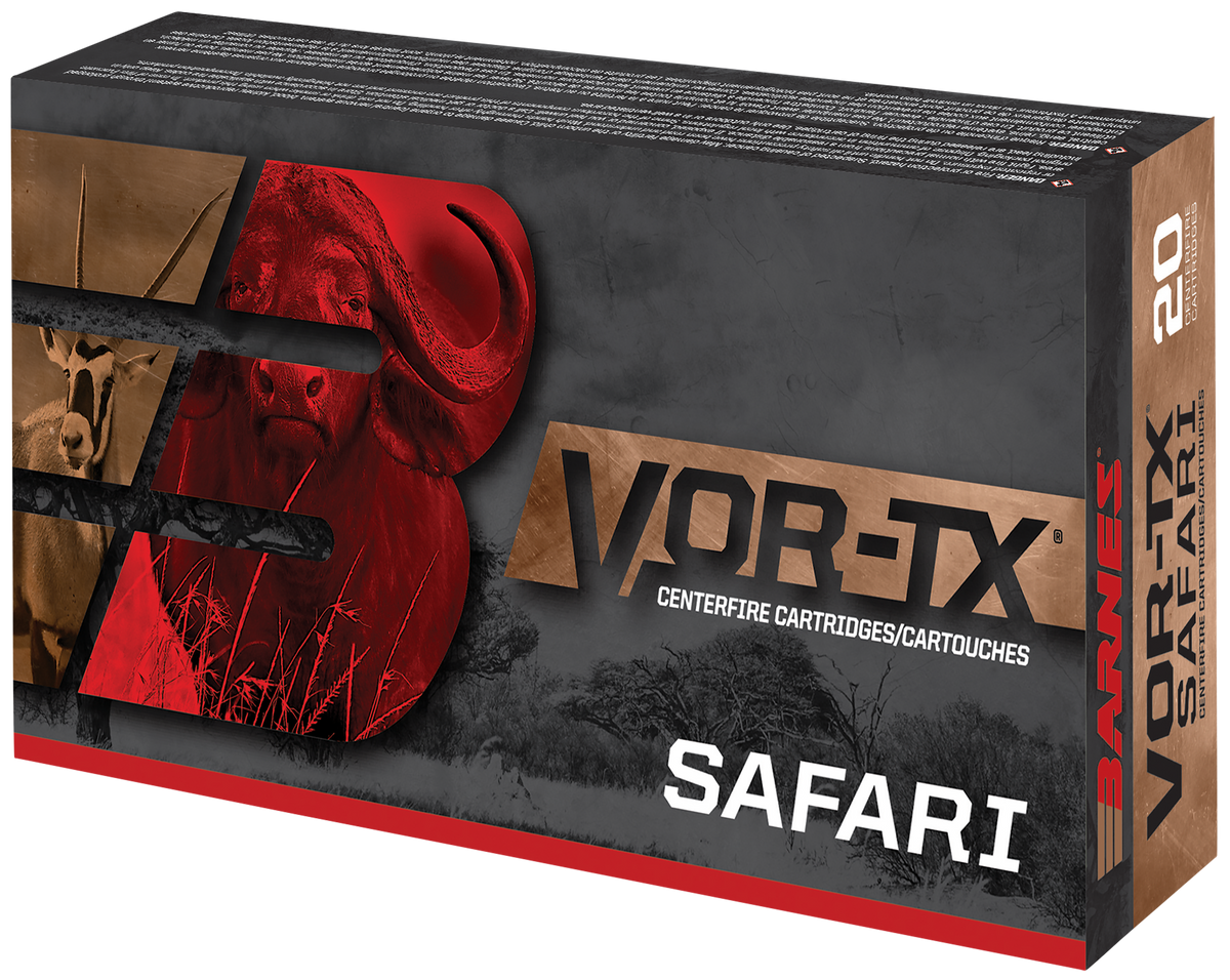 Barnes Bullets VOR-TX Safari 458 Win Mag 450gr TSX Flat Base - Box or Case