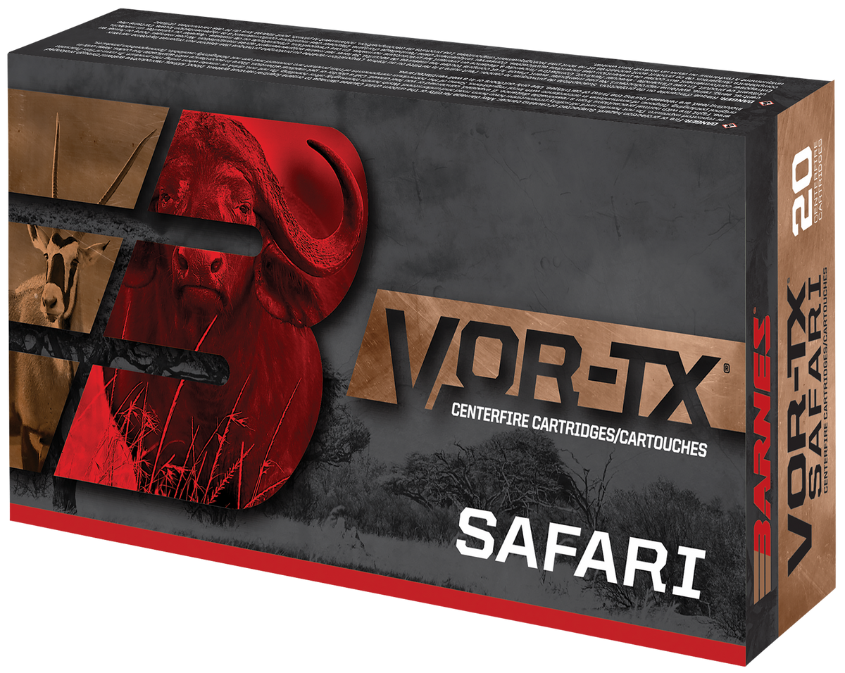 Barnes Bullets VOR-TX Safari 458 Lott 500gr TSX Flat Base - Box or Case