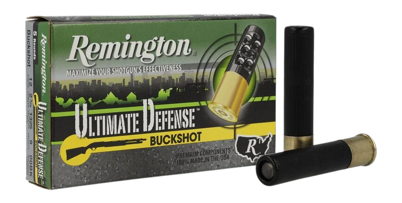 Remington Ammunition Ultimate Defense 410 Bore 3" 5-Pellet 000 Buckshot - Box or Case