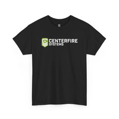 Centerfire Systems Bar Logo T-Shirt — Green Emblem
