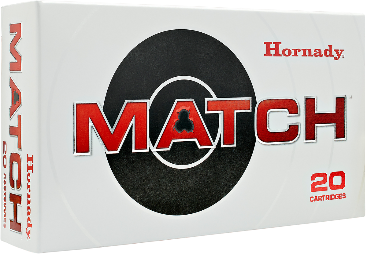 Hornady Match .308 Win 178gr Boat Tail Hollow Point 20rd/200rd - Box or Case
