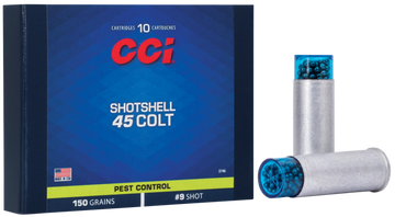 CCI 3746 Pest Control Shotshell 45 Colt 150gr #9 Shot - Box or Case