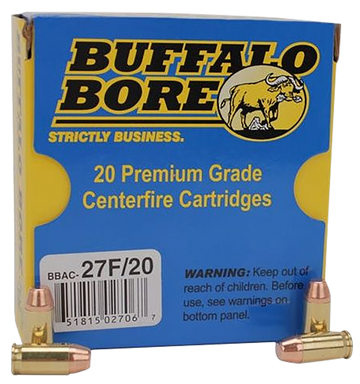 Buffalo Bore Ammunition Standard Pressure Strictly Business .380 ACP 95gr FMJFN 20 Rd Box - Box or Case