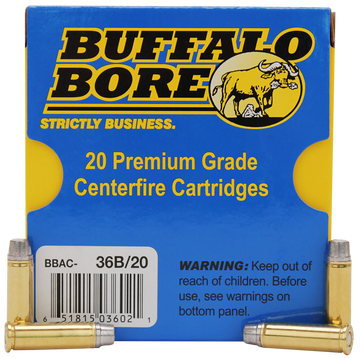 Buffalo Bore Ammunition Heavy Strictly Business 32 H&R Mag +P 130gr Hard Cast - Box or Case