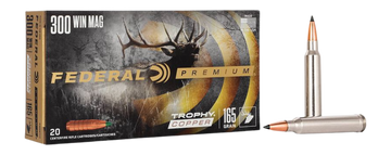 Federal Premium 300 Win Mag 165gr Trophy Copper 20rd - Box or Case