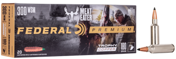 Federal Premium 300 WSM 180gr Trophy Copper 20rd - Box or Case