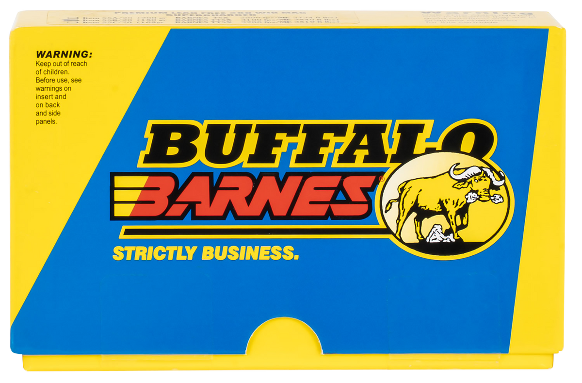 Buffalo Bore Ammunition Buffalo-Barnes Strictly Business 300 Win Mag 180gr Barnes TTSX Lead Free 20 Rd Box - Box or Case