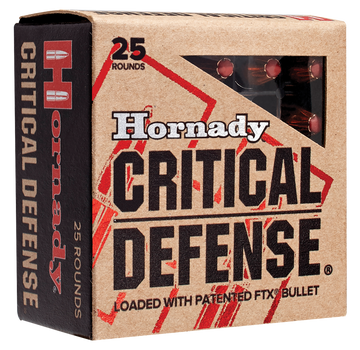 Hornady Critical Defense Lite 38 Special 90gr FTX - Box or Case