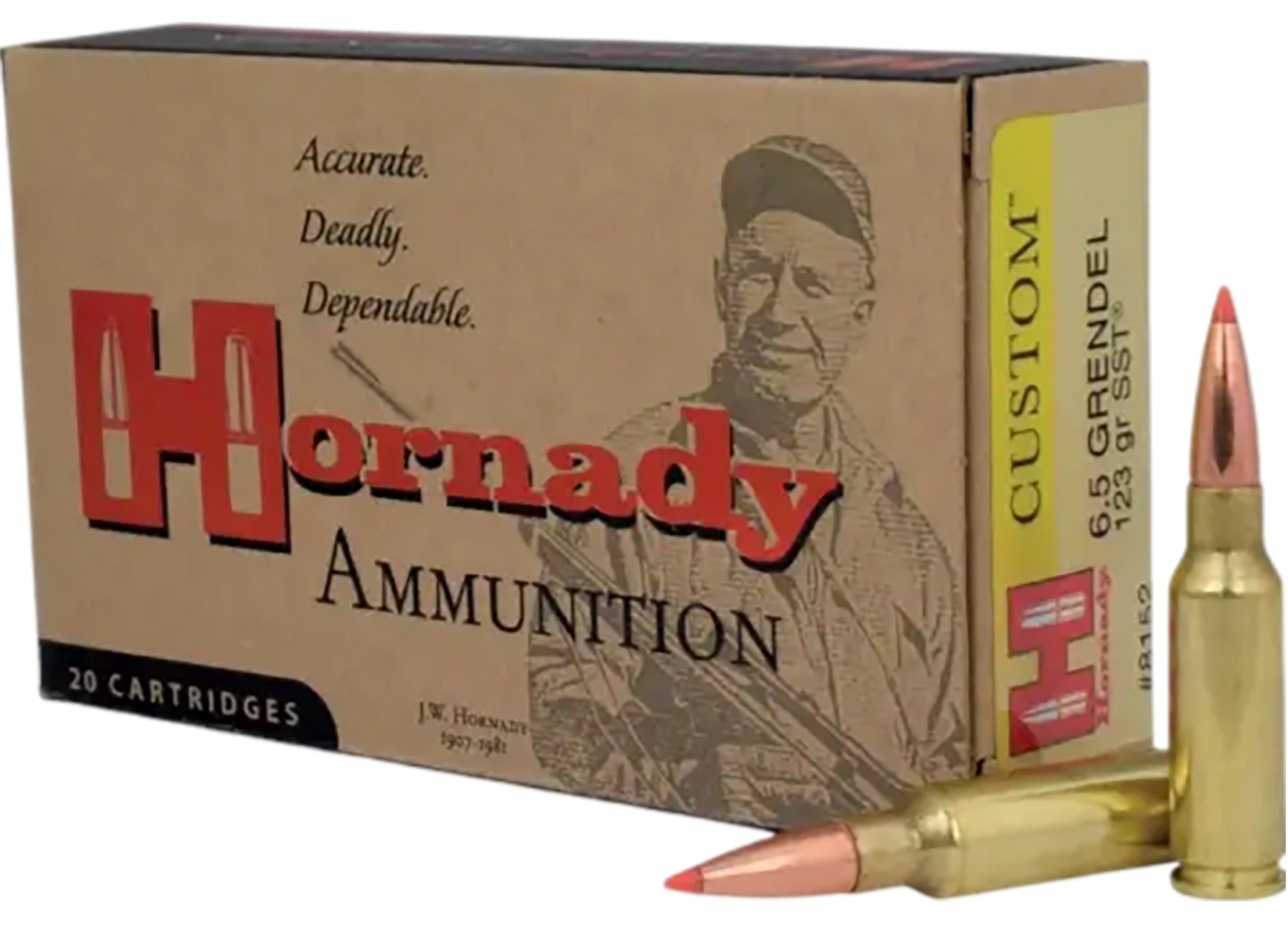 Hornady Custom 6.5 Grendel 123gr SST - Box or Case