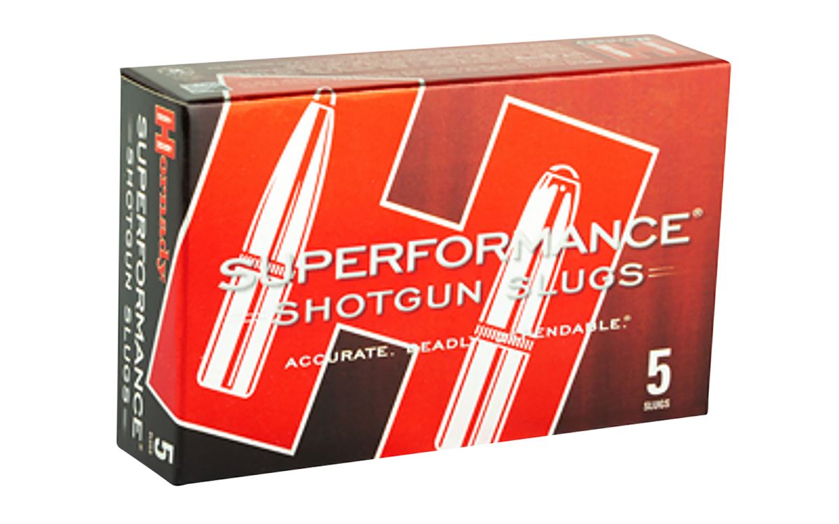 Hornady Superformance 12 Gauge 2.75" 300gr MonoFlex Slug Shot 5/Box - Box or Case