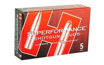 Hornady Superformance 12 Gauge 2.75" 300gr MonoFlex Slug Shot 5/Box - Box or Case