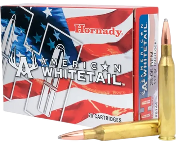 Hornady American Whitetail 25-06 Rem 117gr InterLock Boat Tail Soft Point - Box or Case