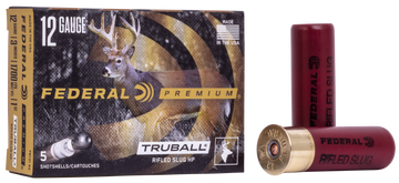 Federal Premium Vital-Shok TruBall 12 Gauge 3" 1 oz Rifled Slug 5 Rd - Box or Case