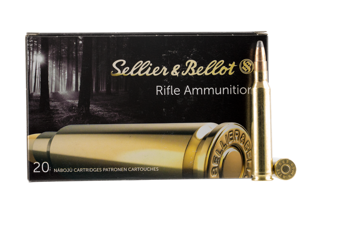Sellier & Bellot SB300B 300 Win Mag 180gr Soft Point Cut-Through Edge - Box or Case
