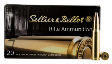 Sellier & Bellot SB308F Rifle 308 Win 180 gr Soft Point Cut-Through Edge (SPCE) 20 Bx/25 Cs - Box or Case