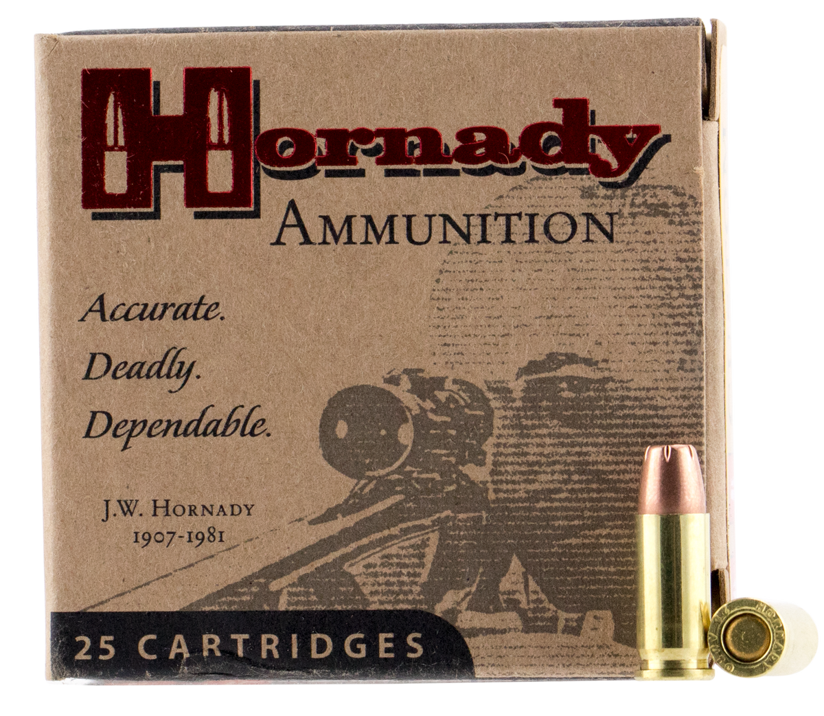 Hornady Custom 25 ACP 35 gr XTP Hollow Point - Box or Case