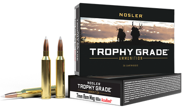 Nosler Trophy Grade 7mm Rem Mag 160gr AccuBond 20-Rd/Box - Box or Case