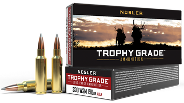 Nosler Trophy Grade Long-Range 300 WSM 190gr AccuBond Long Range 20-Rd/Box - Box or Case