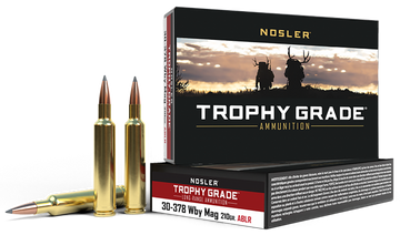 Nosler Trophy Grade Long-Range 30-378 Wthby Mag 210gr AccuBond Long Range 20-Rd/Box - Box or Case