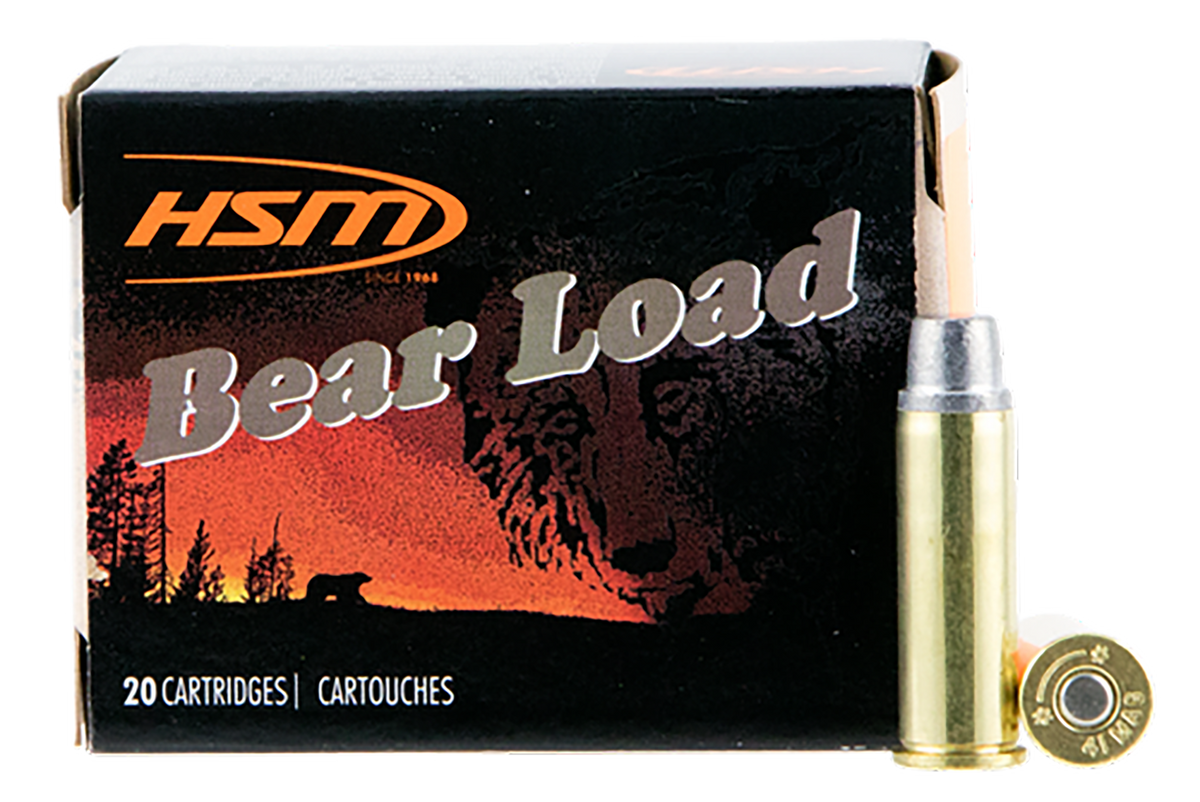 HSM Bear Load 41 Rem Mag 230gr Semi Wadcutter 50 Rd - Box or Case
