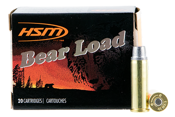 HSM Bear Load 41 Rem Mag 230gr Semi Wadcutter 50 Rd - Box or Case