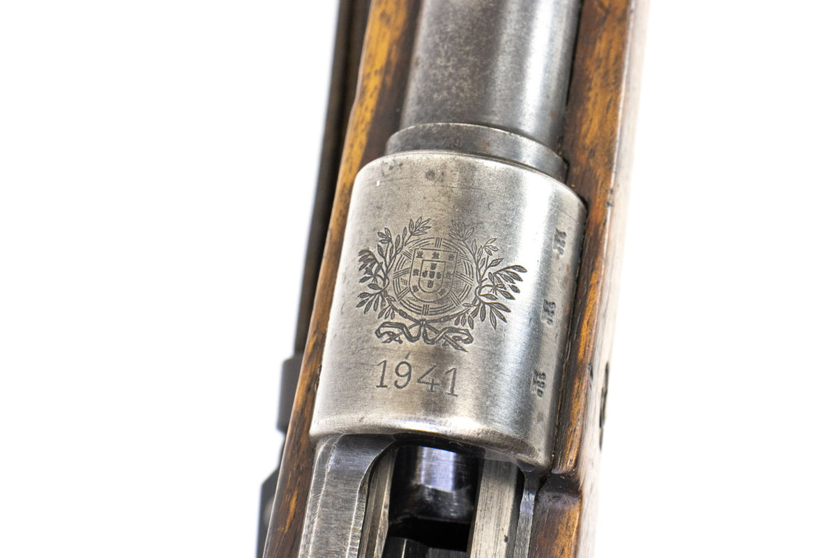 German Kar98k M937B 8mm WWII (Portuguese Contract) Mauser - Matching Bayonet and Serial Number F6765PB