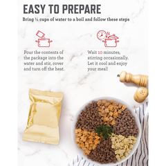 ReadyWise 60 Serving Freeze Dried Meat and 20 Servings of Rice Bucket