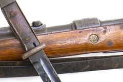 German Kar98k M937B 8mm WWII (Portuguese Contract) Mauser - Matching Bayonet and Serial Number F8119PB