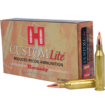 Hornady Custom Lite 243 Win 87gr SST 20rd Box/200rd Case - Box or Case