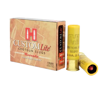 Hornady Custom Lite 20 Gauge 2.75" 250 gr FTX Slug Shot - Box or Case