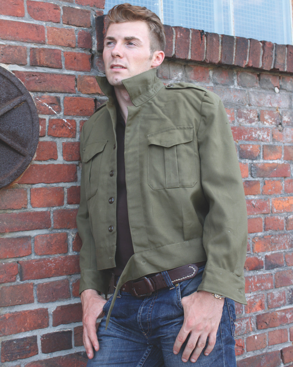 Greek OD Ike Jacket - Like New (Large)