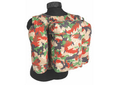 SWISS M70 CAMO RUCKSACK W/STRAPS - USED