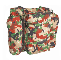 SWISS M70 CAMO RUCKSACK W/STRAPS - USED