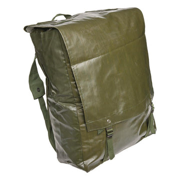 Czech M85 Vinyl Rucksack Olive Drab Green - Used