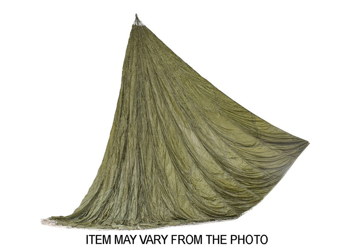 US GI OD T10 Parachute - Surplus