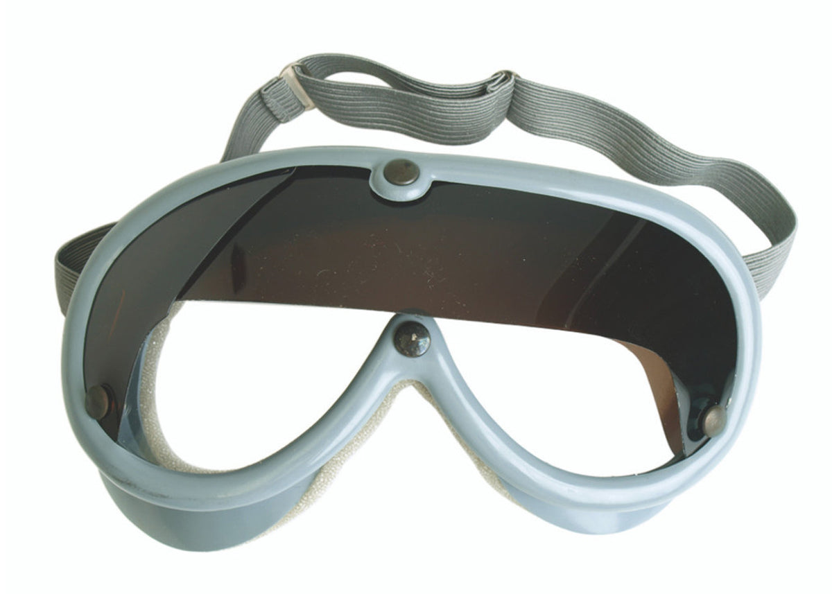 German Goggles w/ Sun Shade Grey - Used