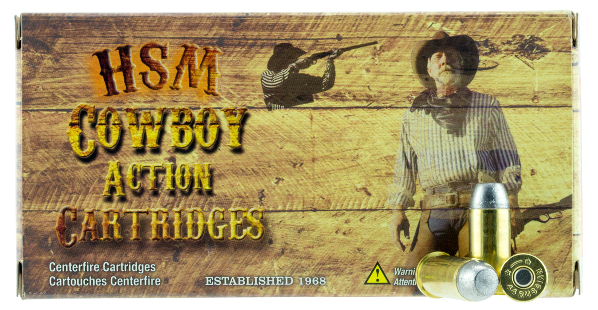 HSM Cowboy Action 44 Russian 200gr Round Nose Flat Point 50 Rd - Box or Case