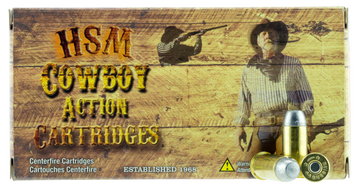 HSM Cowboy Action 44 Russian 200gr Round Nose Flat Point 50 Rd - Box or Case