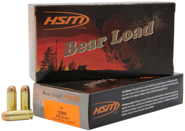 HSM Training 10mm Auto 200gr Full Metal Jacket 50 Rd - Box or Case