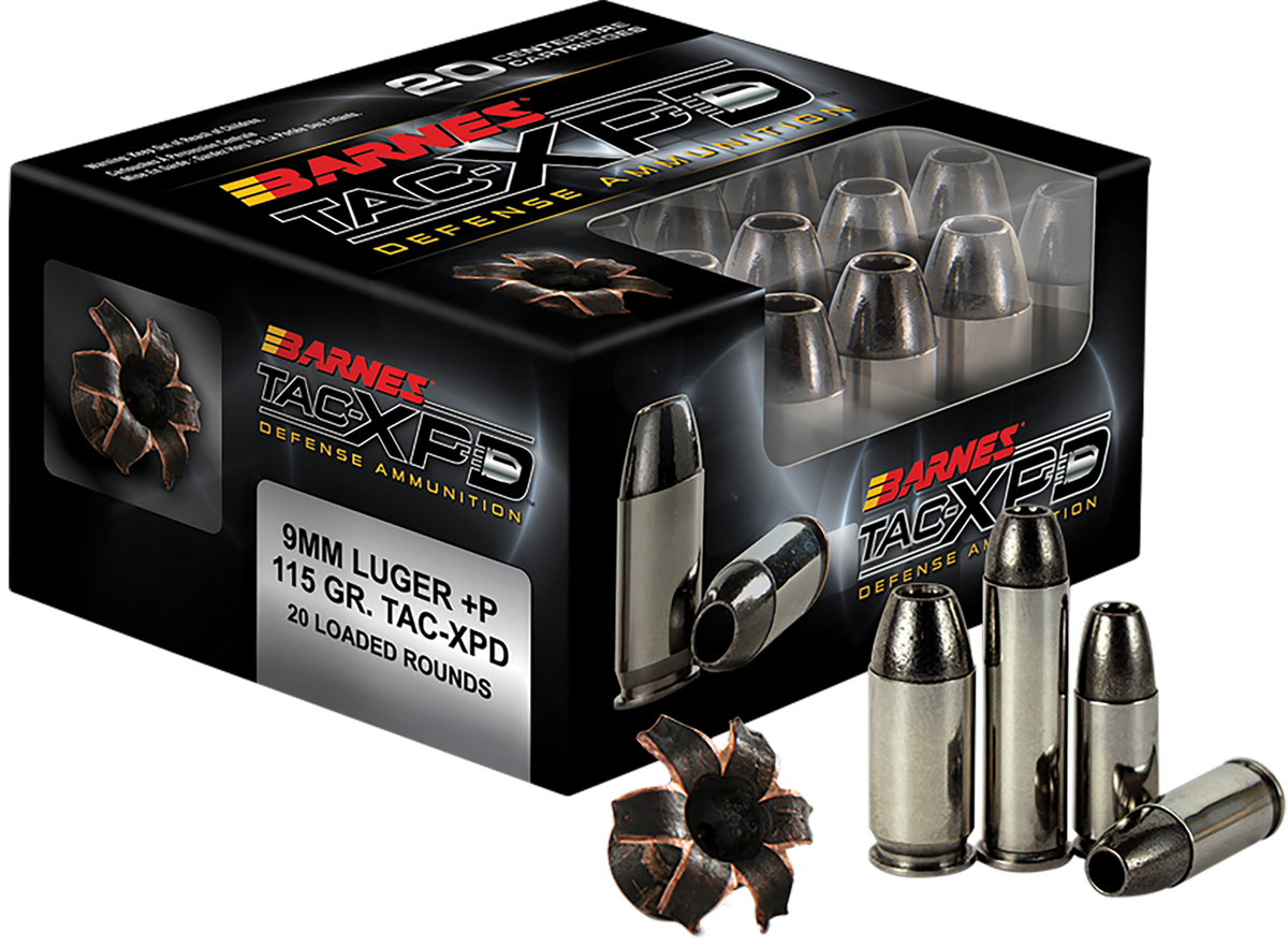 Barnes Bullets TAC-XPD Defense 357 Mag 125gr TAC-XP 20-Rd - Box or Case