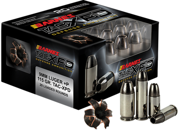 Barnes Bullets TAC-XPD Defense 357 Mag 125gr TAC-XP 20-Rd - Box or Case
