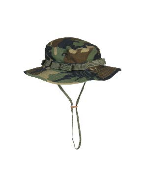 Teesar Woodland Camo Cotton Ripstop Boonie Hat - Small, XXL